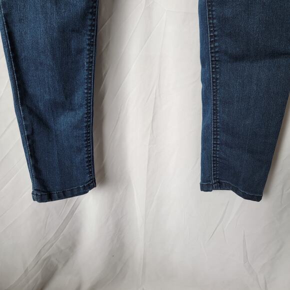 Democracy Dark Wash "Ab"solution Ankle Slim Stretch Skinny Jeans Size 2 - Picture 5 of 12